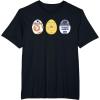 imageStar Wars R2D2 C3PO BB8 Cute Easter Egg Droids TShirtBlack