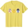 imageStar Wars R2D2 C3PO BB8 Cute Easter Egg Droids TShirtLemon Yellow