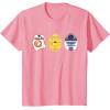 imageStar Wars R2D2 C3PO BB8 Cute Easter Egg Droids TShirtPink