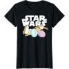 imageStar Wars The Last Jedi Easter Egg Porgs TShirtBlack