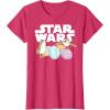 imageStar Wars The Last Jedi Easter Egg Porgs TShirtRed Heather