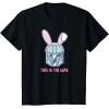 imageStar Wars The Mandalorian Easter Bunny Ears This is the Way TShirtBlack