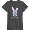 imageStar Wars The Mandalorian Easter Bunny Ears This is the Way TShirtDark Heather Grey