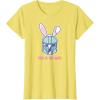 imageStar Wars The Mandalorian Easter Bunny Ears This is the Way TShirtLemon Yellow
