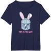 imageStar Wars The Mandalorian Easter Bunny Ears This is the Way TShirtNavy Blue