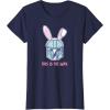imageStar Wars The Mandalorian Easter Bunny Ears This is the Way TShirtNavy Blue