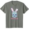 imageStar Wars The Mandalorian Easter Bunny Ears This is the Way TShirtOlive Heather