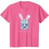 imageStar Wars The Mandalorian Easter Bunny Ears This is the Way TShirtPink Heather