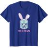 imageStar Wars The Mandalorian Easter Bunny Ears This is the Way TShirtRoyal Blue