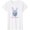 imageStar Wars The Mandalorian Easter Bunny Ears This is the Way TShirtWhite