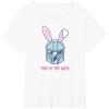 imageStar Wars The Mandalorian Easter Bunny Ears This is the Way TShirtWhite