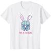 imageStar Wars The Mandalorian Easter Bunny Ears This is the Way TShirtWhite