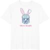 imageStar Wars The Mandalorian Easter Bunny Ears This is the Way TShirtWhite