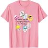 imageStar Wars Easter Group Shot Galeggsy Egg Pun TShirtPink
