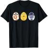 imageStar Wars R2D2 C3PO BB8 Cute Easter Egg Droids TShirtBlack