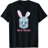 imageStar Wars The Mandalorian Easter Bunny Ears This is the Way TShirtBlack