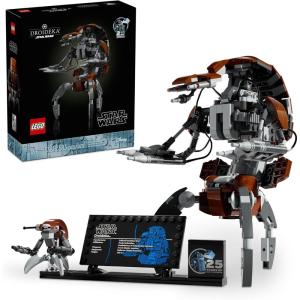 imageLEGO Star Wars Droideka Model for Build and Display Collectible Brick Built Destroyer Droid Figure for May The 4th Be with You Dcor Star Wars Fan Gift Idea for Adults or Any Collector 75381