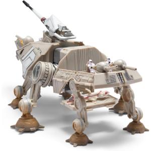 imageSTAR WARS Micro Galaxy Squadron atTE  9inch SixLegged Vehicle with 25Inch Speeder and Five 1Inch Micro Figure Accessories