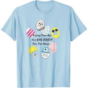 imageStar Wars Easter Group Shot Galeggsy Egg Pun TShirtBaby Blue
