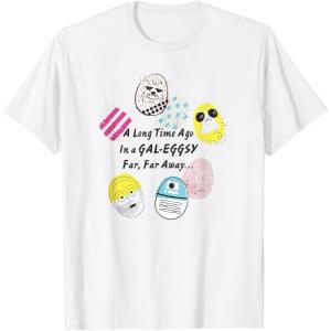 imageStar Wars Easter Group Shot Galeggsy Egg Pun TShirtWhite