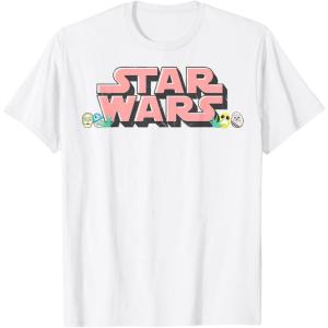 imageStar Wars Easter Themed Chest Logo TShirtWhite