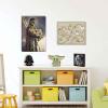 imageDisney Star Wars Baby Yoda Shelf Sitter Decor  Chunky Wood Block Cutout for Kids Bedroom Play Room or OfficeGreen