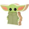 imageDisney Star Wars Baby Yoda Shelf Sitter Decor  Chunky Wood Block Cutout for Kids Bedroom Play Room or OfficeGreen