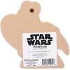 imageDisney Star Wars Baby Yoda Shelf Sitter Decor  Chunky Wood Block Cutout for Kids Bedroom Play Room or OfficeRed