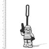 imageLEGO Star Wars Silicone Luggage Tag for Travel Suitcase Backpack  Stormtrooper 52235 Writable Surface on Back for ID Identification