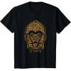 imageNEW Star Wars St Patricks Day Clover Fill Droid C3PO TShirtBlack