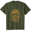 imageNEW Star Wars St Patricks Day Clover Fill Droid C3PO TShirtOlive Green