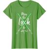 imageNEW Star Wars St Patricks Sabers May the Luck be with You TShirtGrass Green