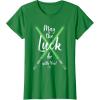 imageNEW Star Wars St Patricks Sabers May the Luck be with You TShirtKelly Green
