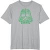 imageStar Wars Darth Vader Green Shamrocks St Patricks Day TShirtHeather Grey