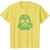 imageStar Wars Darth Vader Green Shamrocks St Patricks Day TShirtLemon Yellow