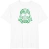 imageStar Wars Darth Vader Green Shamrocks St Patricks Day TShirtWhite