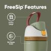 imageStar Wars FreeSip Insulated Stainless Steel Water Bottle with Straw for Sports and Travel BPAFree Sports Water Bottle 24 oz Boba FestBoba Fett