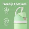 imageStar Wars FreeSip Insulated Stainless Steel Water Bottle with Straw for Sports and Travel BPAFree Sports Water Bottle 24 oz Boba FestStronger Than You Think