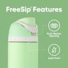 imageStar Wars FreeSip Insulated Stainless Steel Water Bottle with Straw for Sports and Travel BPAFree Sports Water Bottle 24 oz Boba FestStronger Than You Think