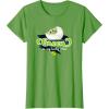 imageStar Wars The Mandalorian St Patricks Day Lucky Grogu TShirtGrass Green