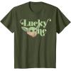 imageStar Wars The Mandalorian St Patricks The Child Lucky One TShirtOlive Green