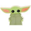 imageDisney Star Wars Baby Yoda Shelf Sitter Decor  Chunky Wood Block Cutout for Kids Bedroom Play Room or OfficeGreen