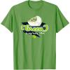 imageStar Wars The Mandalorian St Patricks Day Lucky Grogu TShirtGrass Green