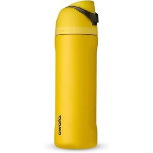 imageStar Wars FreeSip Insulated Stainless Steel Water Bottle with Straw for Sports and Travel BPAFree Sports Water Bottle 24 oz Boba FestHufflepuff