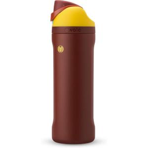 imageStar Wars FreeSip Insulated Stainless Steel Water Bottle with Straw for Sports and Travel BPAFree Sports Water Bottle 24 oz Boba FestIron Man
