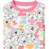 imageAmazon Essentials Disney  Marvel  Star Wars Babies Toddlers and Girls Pajama Set 4Piece Previously Spotted ZebraDalmatians Snooze