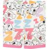 imageAmazon Essentials Disney  Marvel  Star Wars Babies Toddlers and Girls Pajama Set 4Piece Previously Spotted ZebraDalmatians Snooze