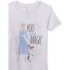 imageAmazon Essentials Disney  Marvel  Star Wars Babies Toddlers and Girls Pajama Set 4Piece Previously Spotted ZebraFrozenMagic