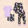 imageAmazon Essentials Disney  Marvel  Star Wars Babies Toddlers and Girls Pajama Set 4Piece Previously Spotted ZebraMarvel Guardians