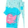 imageAmazon Essentials Disney  Marvel  Star Wars Babies Toddlers and Girls Pajama Set 4Piece Previously Spotted ZebraPrincess Mermaid Hair